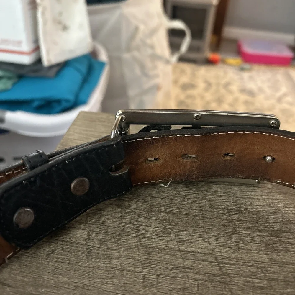 Nocona Leather Belt Co Made In‎ Texas Black 